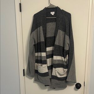 Old Navy Heathered Gray Cardigan